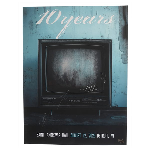 8/12/25 Detroit, MI Poster